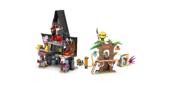 Amazon.co.jp: レゴ(LEGO) ミニオン ミニオンとグルー一家のおうち